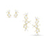 Dominique Cohen stud-to-dangle diamond earring set, in 18k yellow gold<span class='visuallyhidden'>; shop help at 760-978-9297.</span>